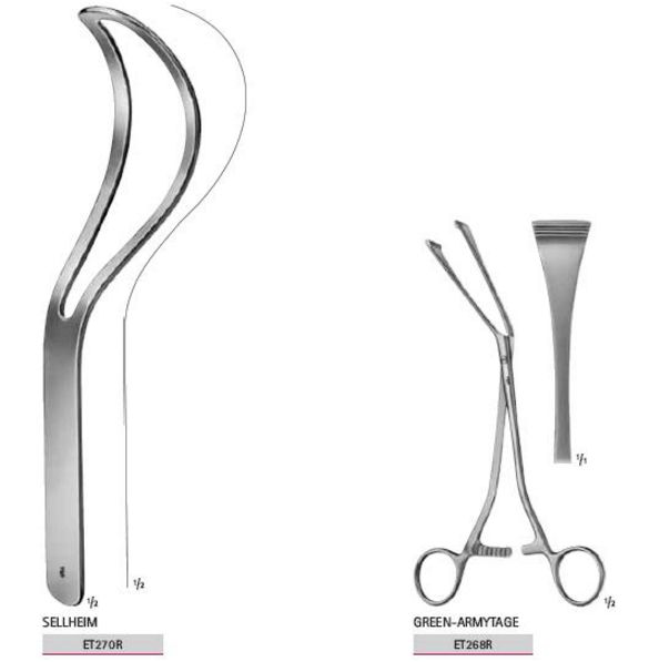 Kleszcze medyczne porodowe B.Braun Kleszcze położnicze