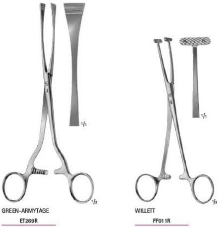 Kleszcze medyczne porodowe B.Braun Kleszcze położnicze