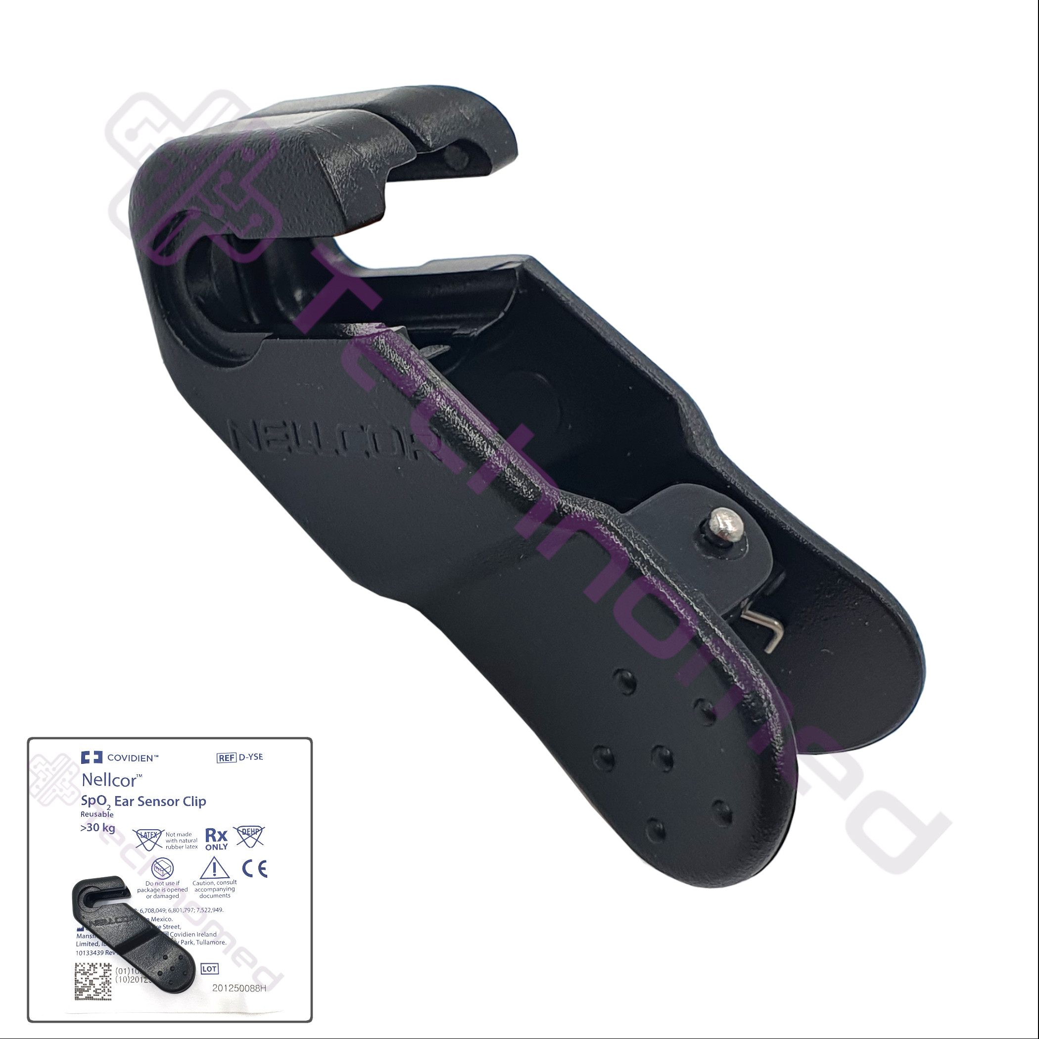 Klipsy SpO2 do kardiomonitorów używane B/D NELLCOR SpO2 - Technomed rekondycjonowany