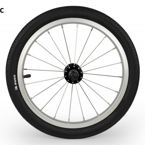 Koła do wózków inwalidzkich Recomedic K-16X1.75-300A-QRA