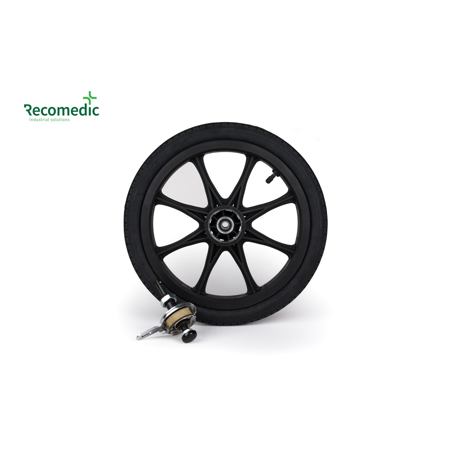 Koła do wózków inwalidzkich Recomedic K-16X1.75-P-C-HBQR