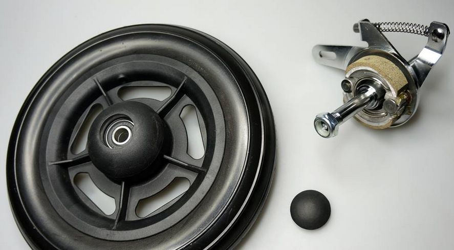 Koła do wózków inwalidzkich Recomedic K-250/50-5-PUC-HR