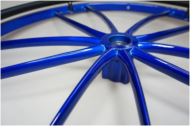 Koła do wózków inwalidzkich Recomedic K-620/25-SPI-B