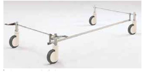 Kółka do łóżek medycznych GIVAS RC 3145