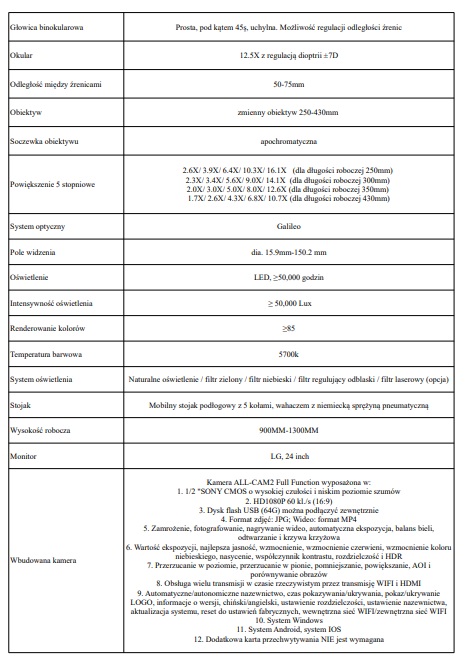 Kolposkopy Alltion AC-5000