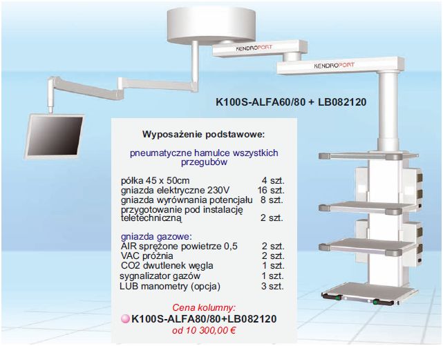 Kolumny pomocnicze B/D K100S-ALFA 60/80 + LB082120