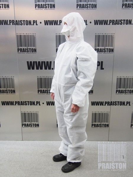 Kombinezony ochronne jednorazowe B/D FILTER (biały)
