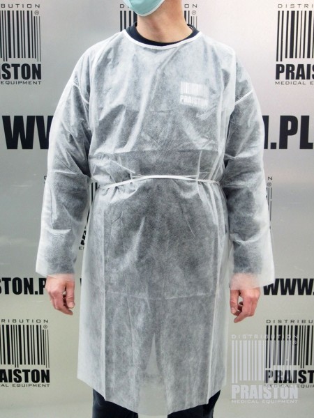 Kombinezony ochronne jednorazowe B/D jednorazowy (biały) 10 szt./opak