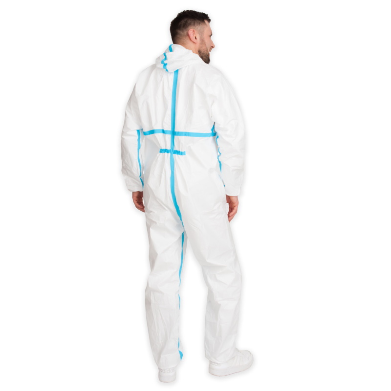 Kombinezony ochronne jednorazowe B/D Kat. III, Typ 3,4