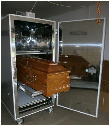 Komory chłodnicze na zwłoki AUTOMAT Komory chłodnicze na zwłoki