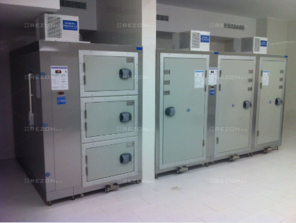 Komory chłodnicze na zwłoki Rezon KZR–9.3 / KZR–10.3 / KZR–11.3 / KZR–12.3 / KZR–14.3 / KZR–15.3