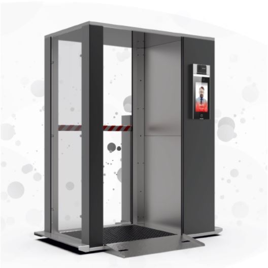 Komory do dezynfekcji osób, bramki, namioty, śluzy dezynfekcyjne CEBEA BEZDOTYKOWA BRAMKA DEZYNFEKCYJNA ANTYCOVID