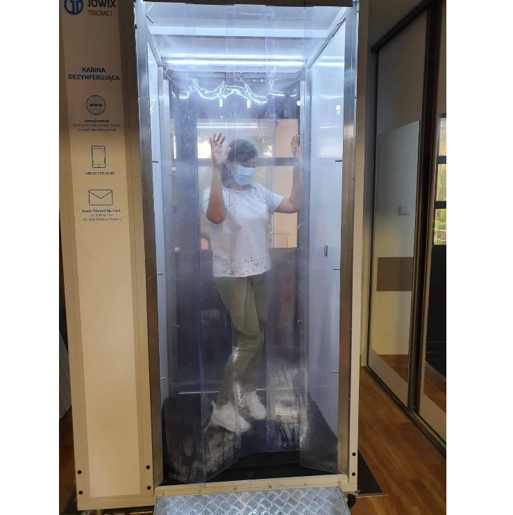 Komory do dezynfekcji osób, bramki, namioty, śluzy dezynfekcyjne Jowix Triomed EPIDEMIC 2 STANDARD
