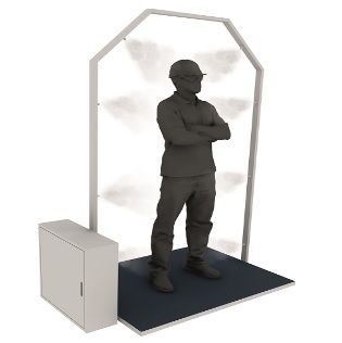 Komory do dezynfekcji osób, bramki, namioty, śluzy dezynfekcyjne Jowix Triomed EPIDEMIC 3