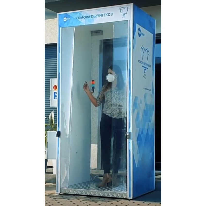 Komory do dezynfekcji osób, bramki, namioty, śluzy dezynfekcyjne MAXimus MX-C