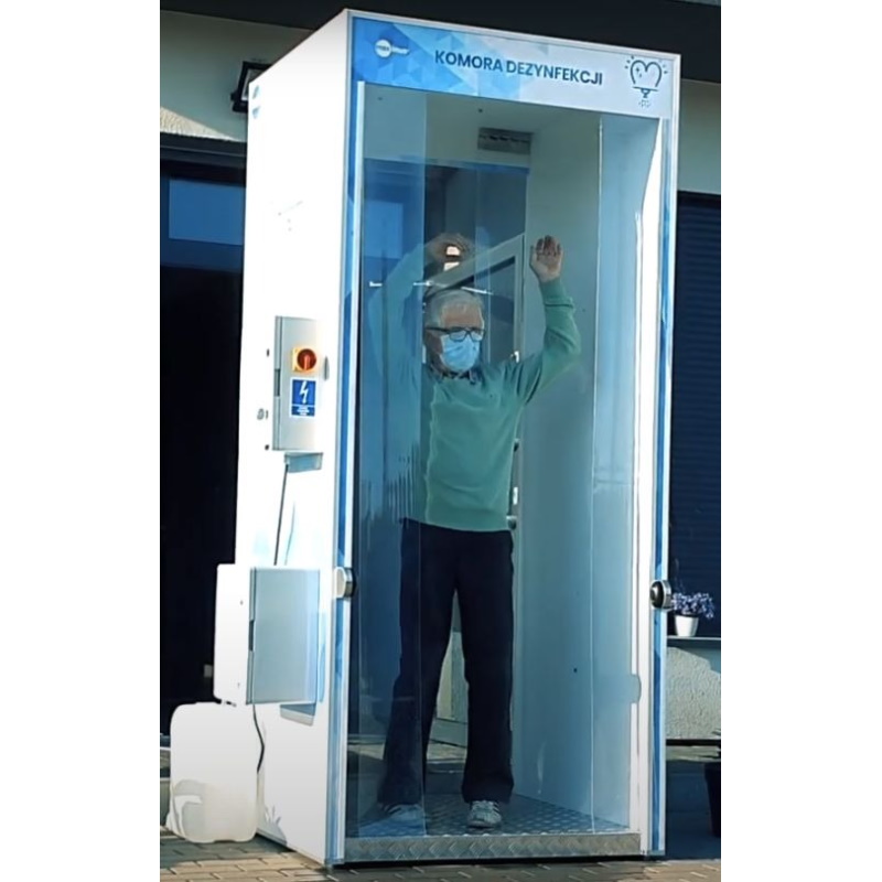 Komory do dezynfekcji osób, bramki, namioty, śluzy dezynfekcyjne MAXimus MX-C
