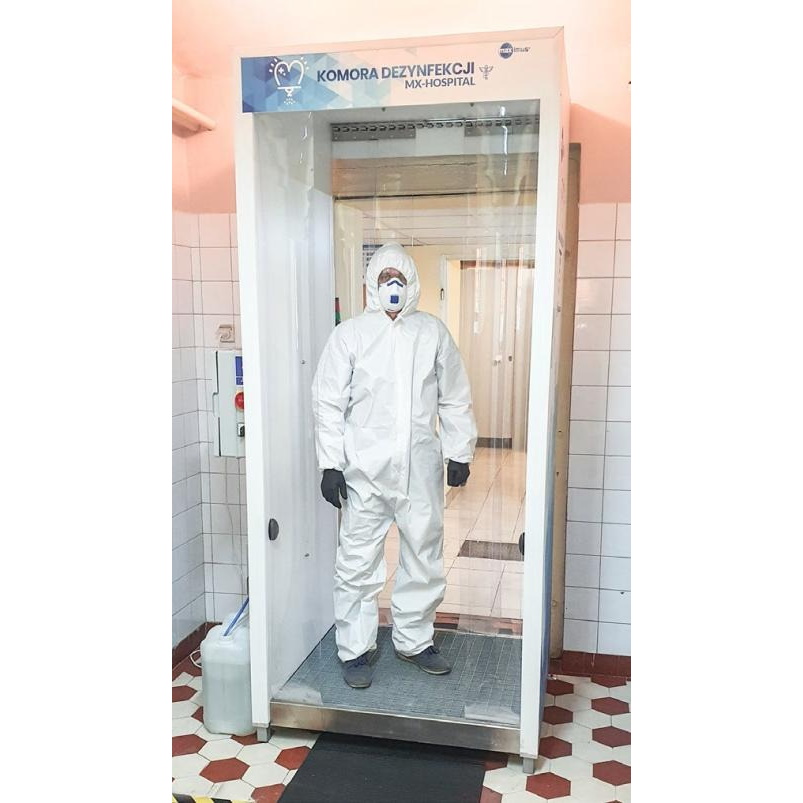 Komory do dezynfekcji osób, bramki, namioty, śluzy dezynfekcyjne MAXimus MX-HOSPITAL