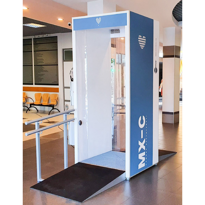 Komory do dezynfekcji osób, bramki, namioty, śluzy dezynfekcyjne MAXimus MX-HOSPITAL