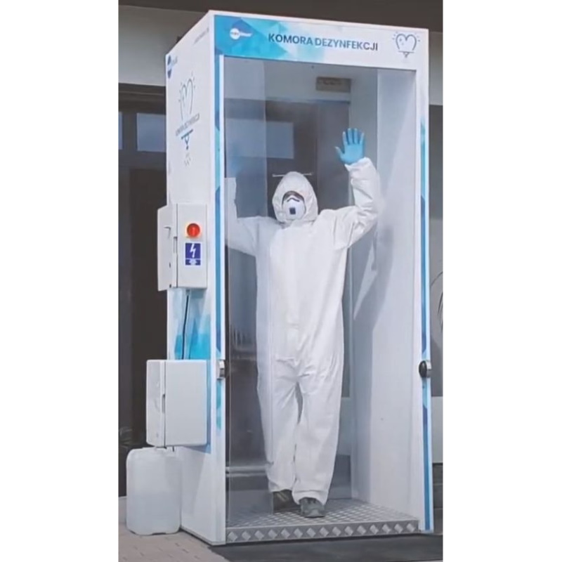 Komory do dezynfekcji osób, bramki, namioty, śluzy dezynfekcyjne MAXimus MX-HOSPITAL