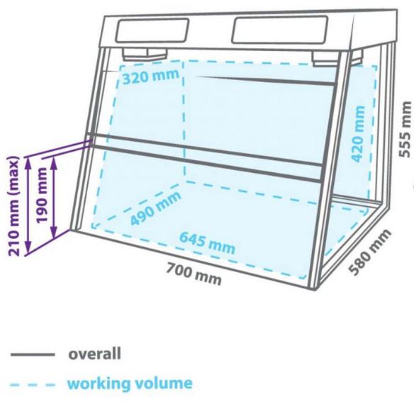Komory do PCR Biosan UVC/T-M-AR