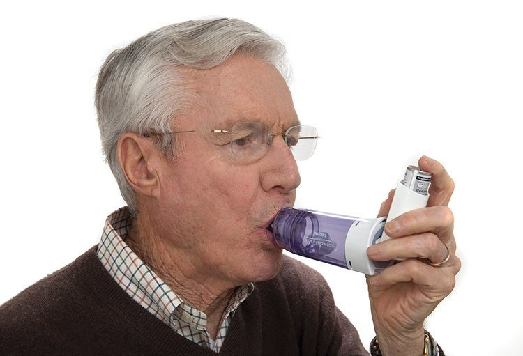 Komory inhalacyjne do leków wziewnych Philips Respironics OptiChamber Diamond