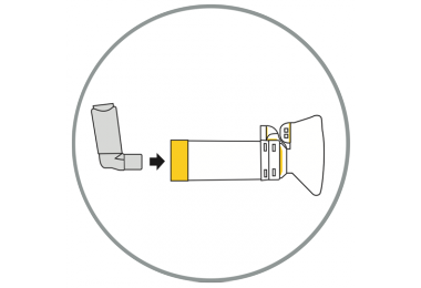 Komory inhalacyjne do leków wziewnych Trudell Medical AeroChamber Plus Flow-Vu