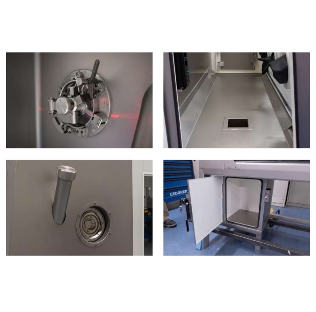 Komory rękawicowe do pracowni medycyny nuklearnej Nuclear Shields B.V. SGB115