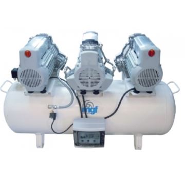 Kompresory do unitów stomatologicznych MGF 200/75 TANDEM PRIME S – T