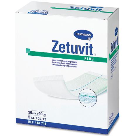 Kompresy i opatrunki wysokochłonne HARTMANN Zetuvit Plus