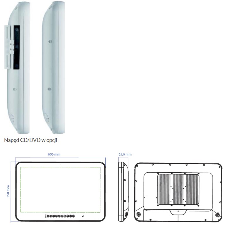 Komputery medyczne All In One Wincomm WMP-24MD