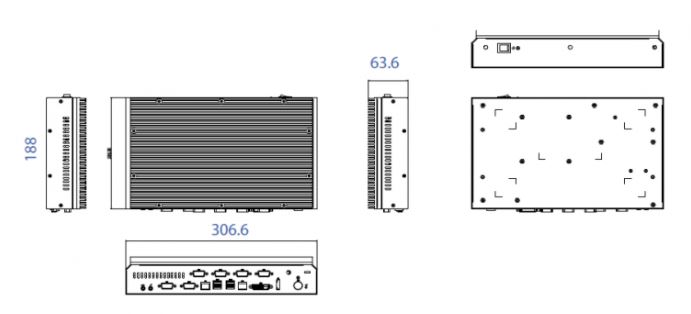 Komputery medyczne - stacje robocze Wincomm WPC–766