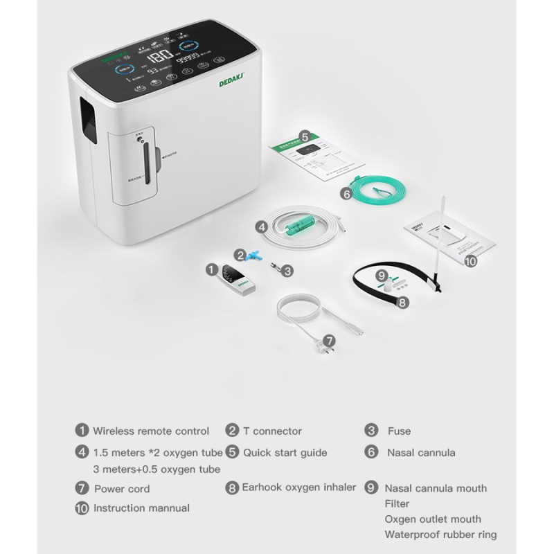 Koncentratory tlenu DEDAKJ DE-1S