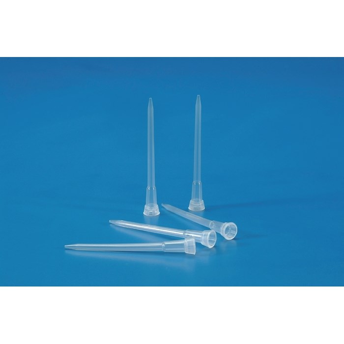 Końcówki do pipet Kartell typ Eppendorf Cristall 0,5-10ul