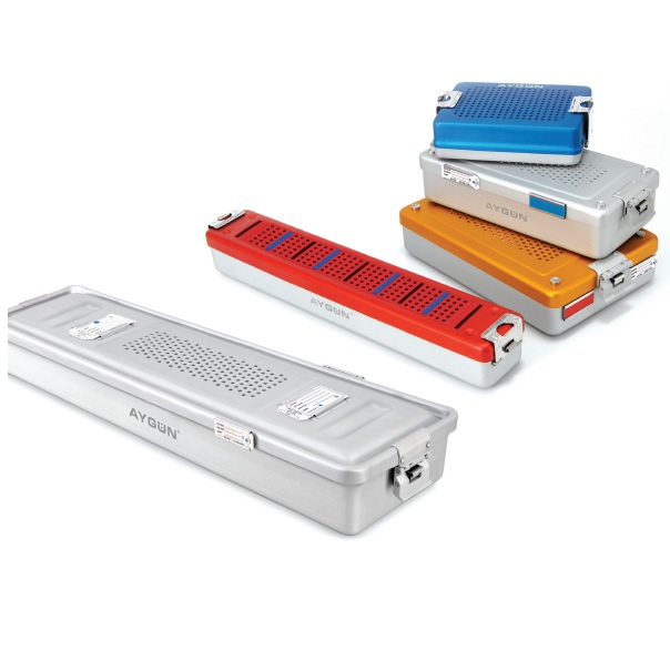 Kontenery do transportu i dezynfekcji instrumentów Aygun Dental, Mini