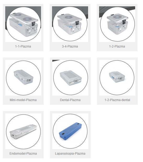 Kontenery do transportu i dezynfekcji instrumentów Aygun plazma