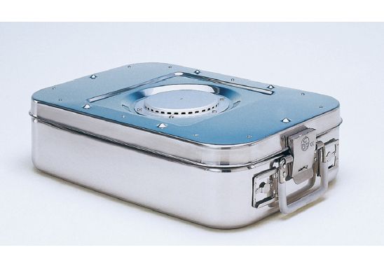 Kontenery do transportu i dezynfekcji instrumentów CBM Pojemniki sterylizacyjne z zaworami