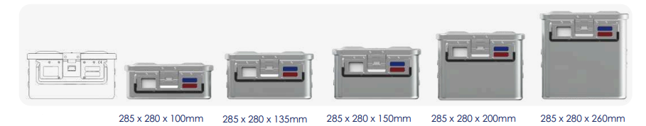 Kontenery do transportu i dezynfekcji instrumentów Uzman Premium 1/2