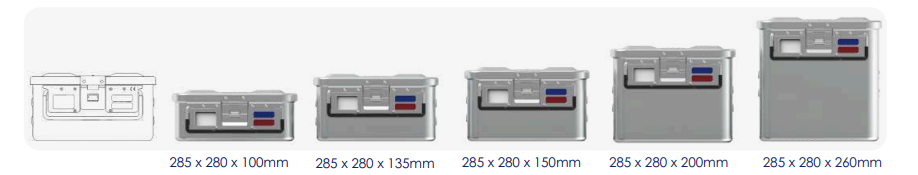 Kontenery do transportu i dezynfekcji instrumentów Uzman Standard 1/2