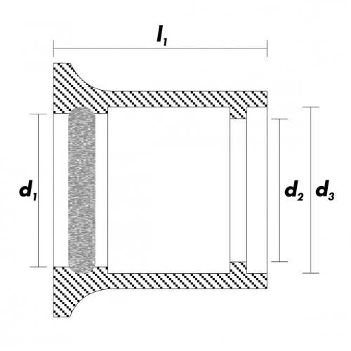 Korki, zatyczki i nakrętki do naczyń laboratoryjnych HIRSCHMANN SILICOSEN typ C