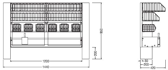 Kosze, półki i wieszaki do regałów listwowych Becker stelaże