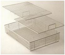 Kosze, półki i wieszaki do regałów listwowych Getinge G466309101