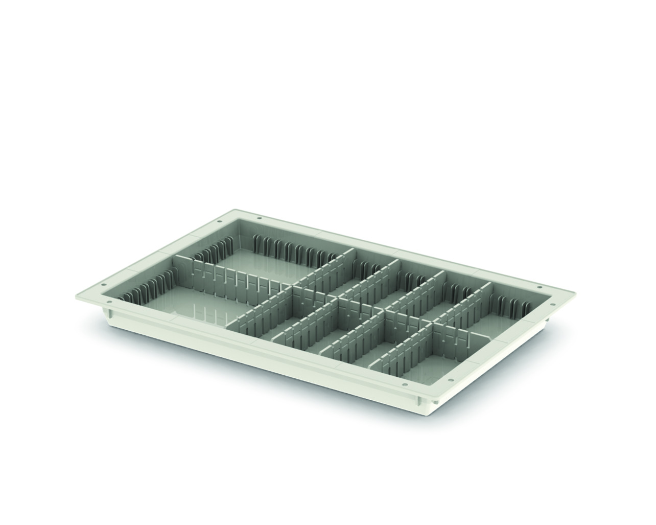 Kosze, półki i wieszaki do regałów listwowych Pegasus ABS