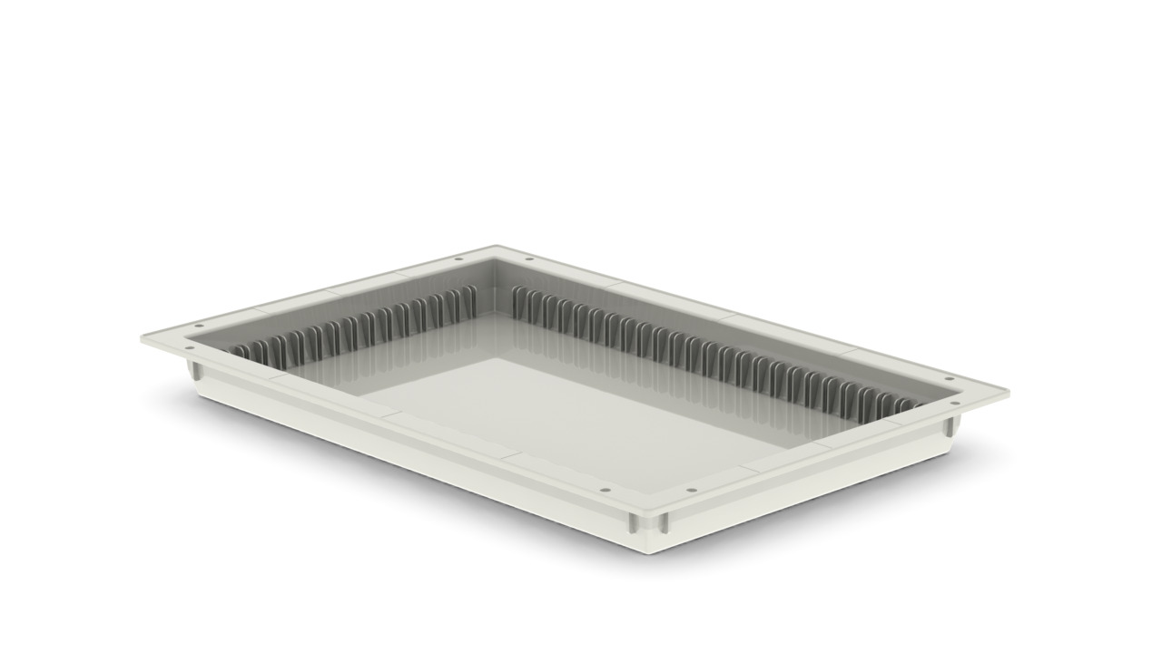 Kosze, półki i wieszaki do regałów listwowych Pegasus Antybakteryjne