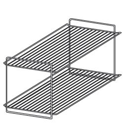 Kosze, półki i wieszaki do regałów listwowych TRIBO SK 7735/01