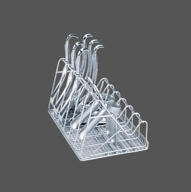 Kosze wsadowe i wózki do myjni medycznych Miele E 416