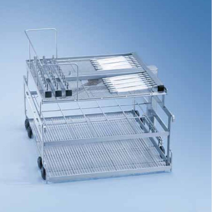 Kosze wsadowe i wózki do myjni medycznych Miele E 729