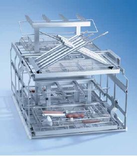 Kosze wsadowe i wózki do myjni medycznych Miele E 941