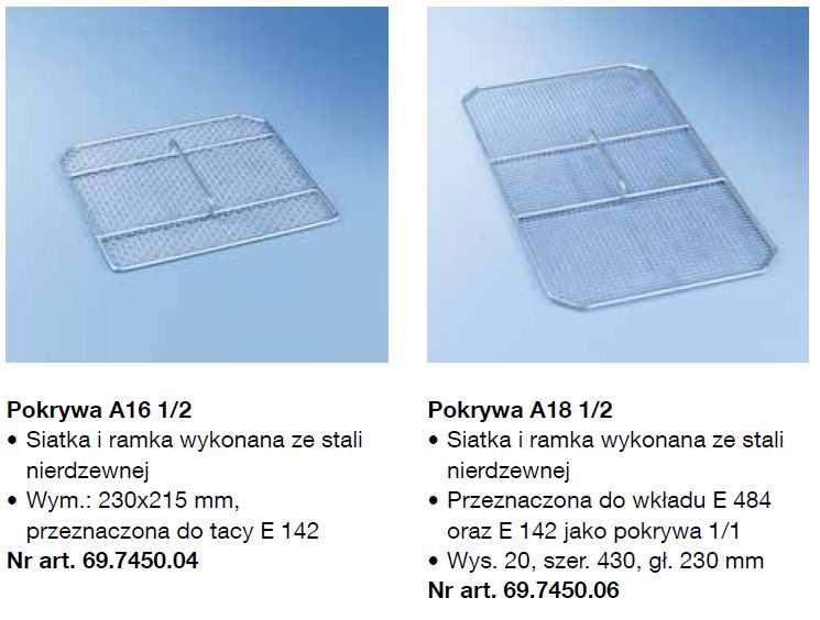 Kosze wsadowe i wózki do myjni medycznych Miele PG 8527, PG 8528