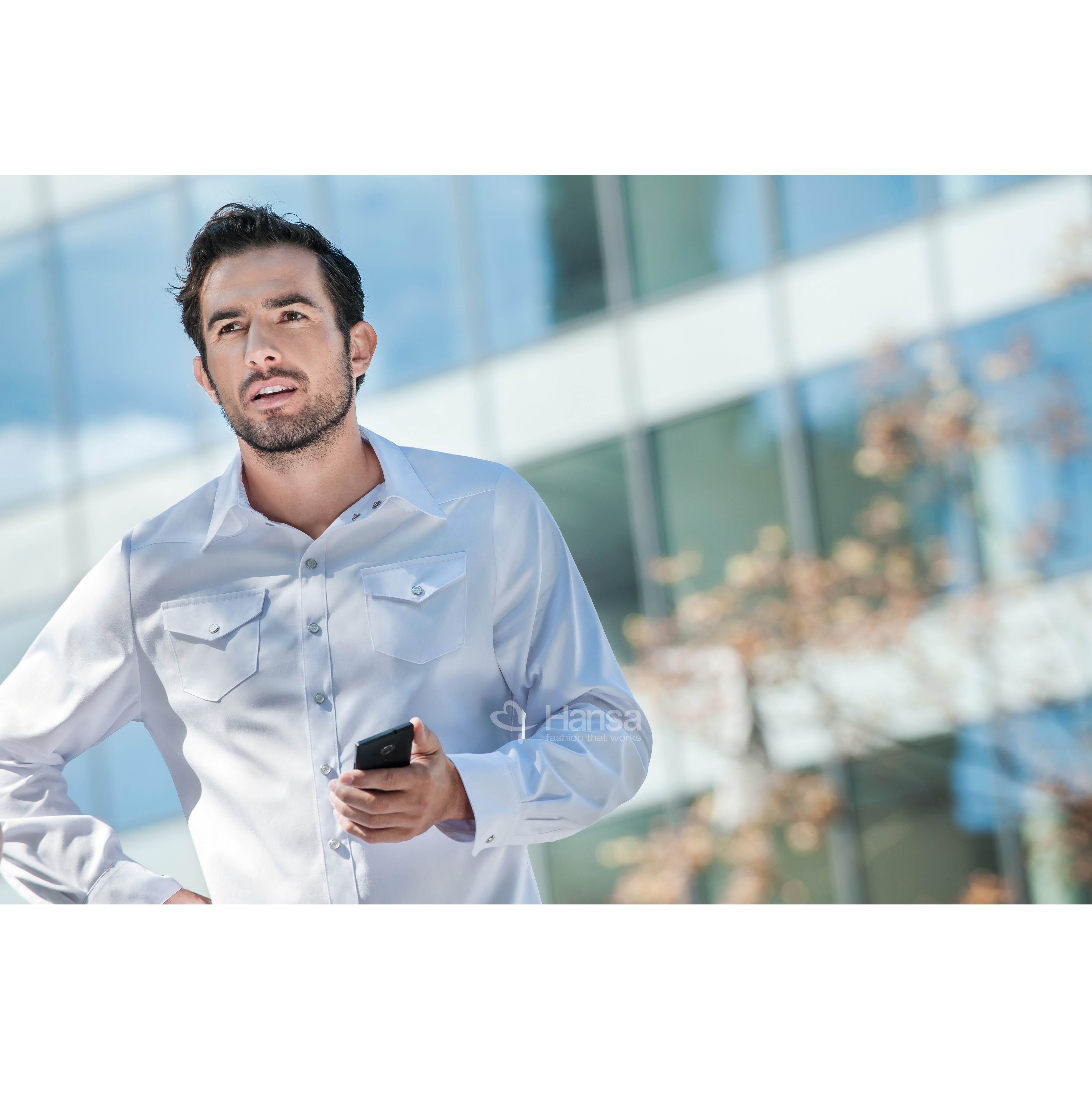 Koszule medyczne Hansa 3014