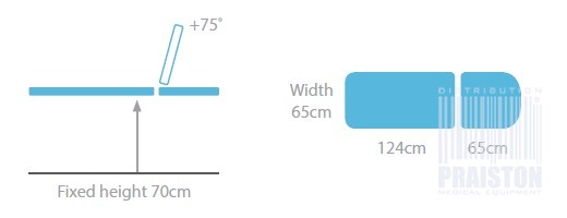 Kozetki medyczne SEERS ST2702D